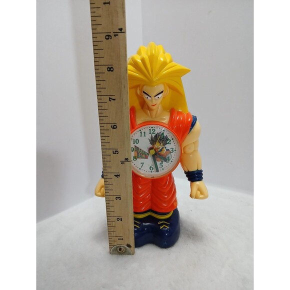 ​Dragon Ball Z Super Saiyan 3 Goku  Alarm Clock  DBZ Toy 90s 00s Retro Rare Htf - Picture 11 of 11